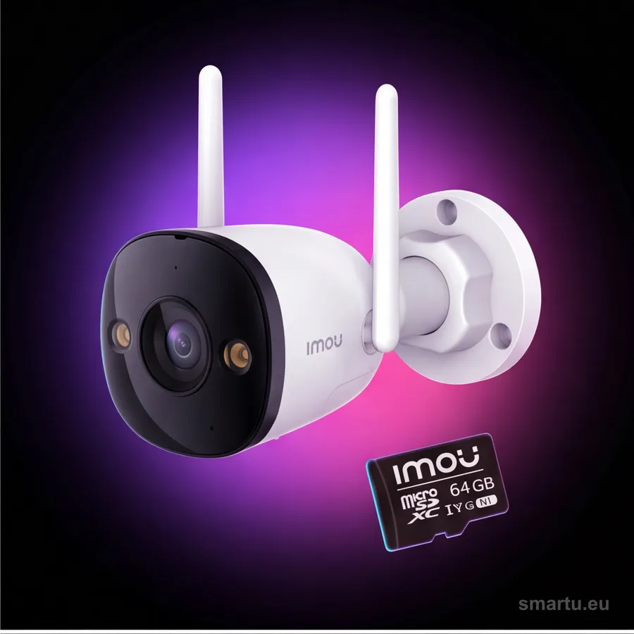 Kamera IP Imou bullet 3 5MP Wi-Fi IR30 z kartą pamięci 64GB, ujęcie 1