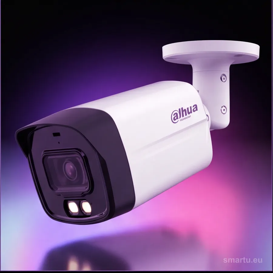 Kamera tubowa Dahua HAC-HFW1200TLM-IL-A 2MP HDCVI, Smart Dual Light, mikrofon, IP67