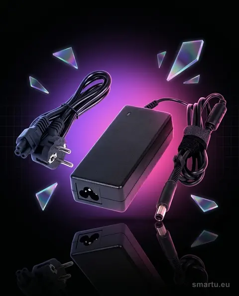 Zasilacz HP 18,5V 3,5A 65W wtyk 7,4x5mm do laptopa - zdjęcie główne | smartu.eu Zasilacz HP 18,5V 3,5A 65W wtyk 7,4x5mm do laptopa - zdjęcie główne | smartu.eu