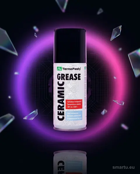 AG Smar Ceramiczny 100ml spray do elementów wysokotemperaturowych -40 do 1200°C AG Smar Ceramiczny 100ml spray do elementów wysokotemperaturowych -40 do 1200°C