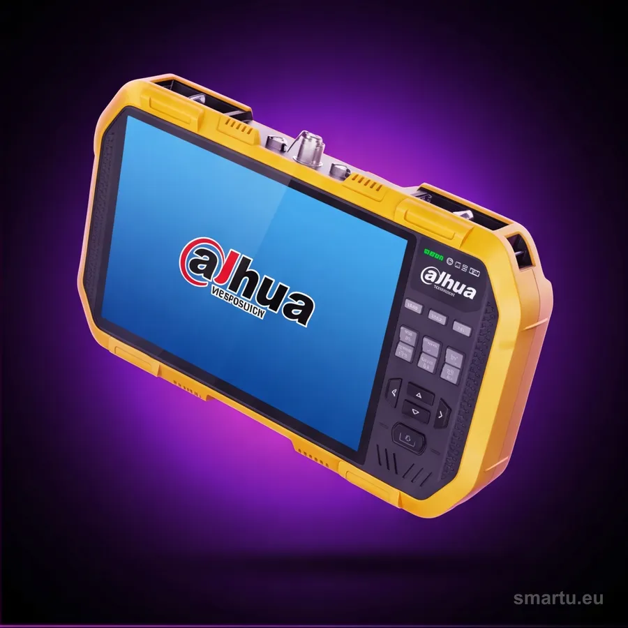 Dahua PFM907-E tester kamer IP CCTV 7 cali ekran PoE ONVIF WiFi AnalogHD PTZ miernik elektryczny