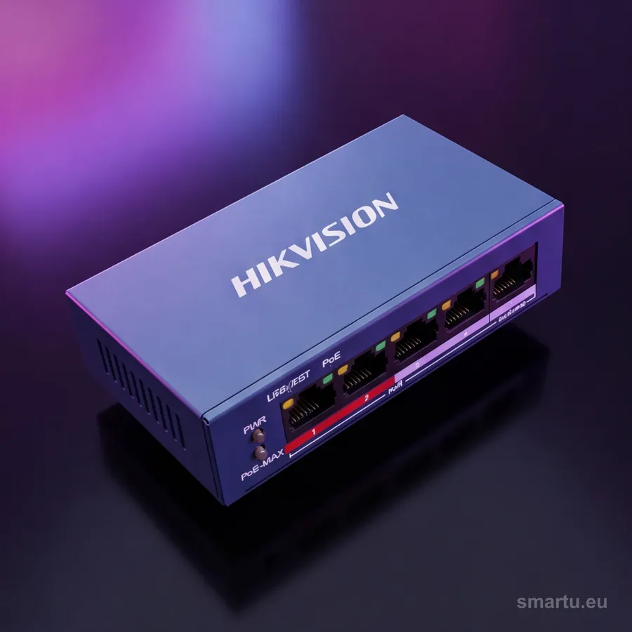 SWITCH POE HIKVISION DS-3E0105P-E/M(B) SWITCH POE HIKVISION DS-3E0105P-E/M(B)