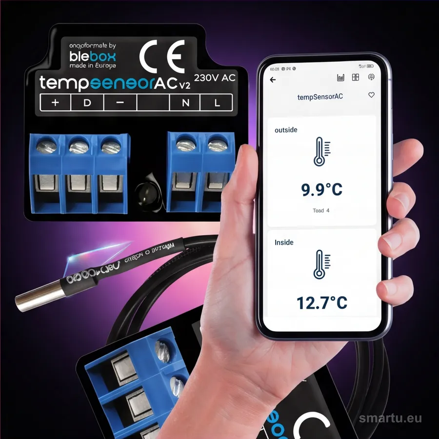 Czujnik temperatury tempsensorac v2 Blebox, ujęcie 1