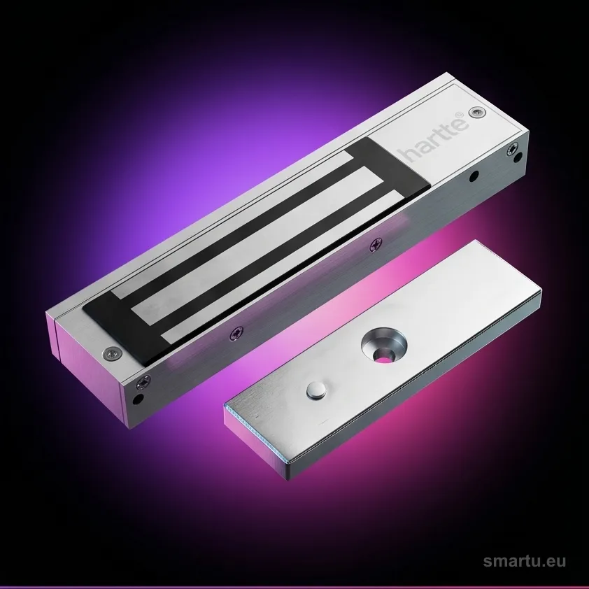 Zwora elektromagnetyczna HARTTE MG280S 280kg z sygnalizacją Zwora elektromagnetyczna HARTTE MG280S 280kg z sygnalizacją