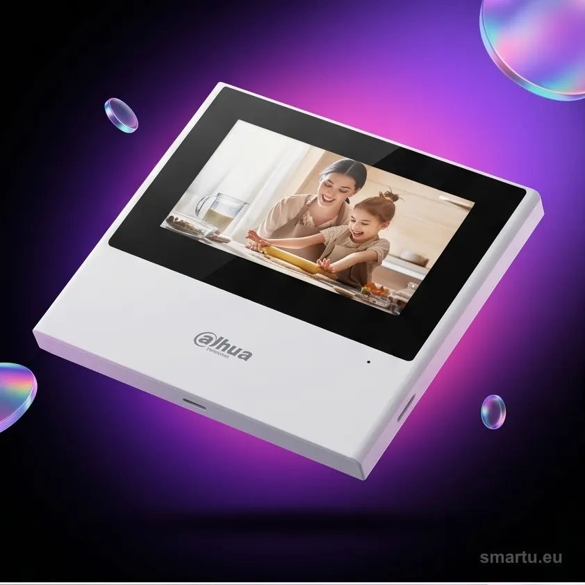 Dahua VTH2612L-W monitor wideo 4,3 cala z Wi-Fi do systemu 2-Wire Dahua VTH2612L-W monitor wideo 4,3 cala z Wi-Fi do systemu 2-Wire