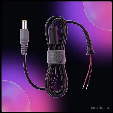 Kabel zasilacza Lenovo DC 7,9×5,5 mm z pinem, zamienny przewód do ładowarek laptopów Kabel zasilacza Lenovo DC 7,9×5,5 mm z pinem, zamienny przewód do ładowarek laptopów