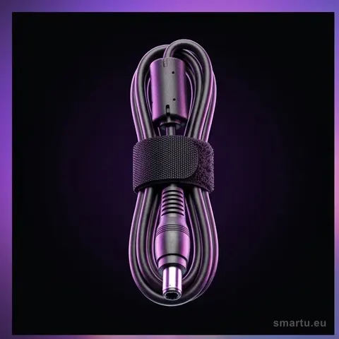 Kabel zasilacza Toshiba/ASUS 5,5×2,5×12 mm, zamienny przewód do laptopów, 110 cm, czarny Kabel zasilacza Toshiba/ASUS 5,5×2,5×12 mm, zamienny przewód do laptopów, 110 cm, czarny