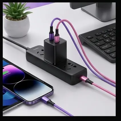 Opakowanie ładowarki Baseus Compact Charger CCXJ010201 czarny - zawartość zestawu Opakowanie ładowarki Baseus Compact Charger CCXJ010201 czarny - zawartość zestawu
