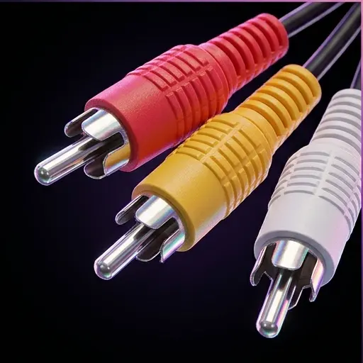Kabel przyłączeniowy 3xRCA (audio-wideo) 5m, do telewizorów, DVD, konsol - galeria 2 | smartu.eu Kabel przyłączeniowy 3xRCA (audio-wideo) 5m, do telewizorów, DVD, konsol - galeria 2 | smartu.eu