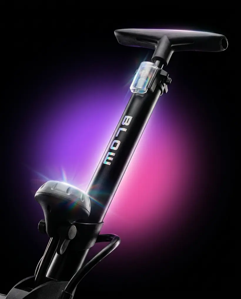 Pompka rowerowa podłogowa BLOW z manometrem, 150 PSI, zawory Presta Schrader Dunlop - detal | smartu.eu Pompka rowerowa podłogowa BLOW z manometrem, 150 PSI, zawory Presta Schrader Dunlop - detal | smartu.eu