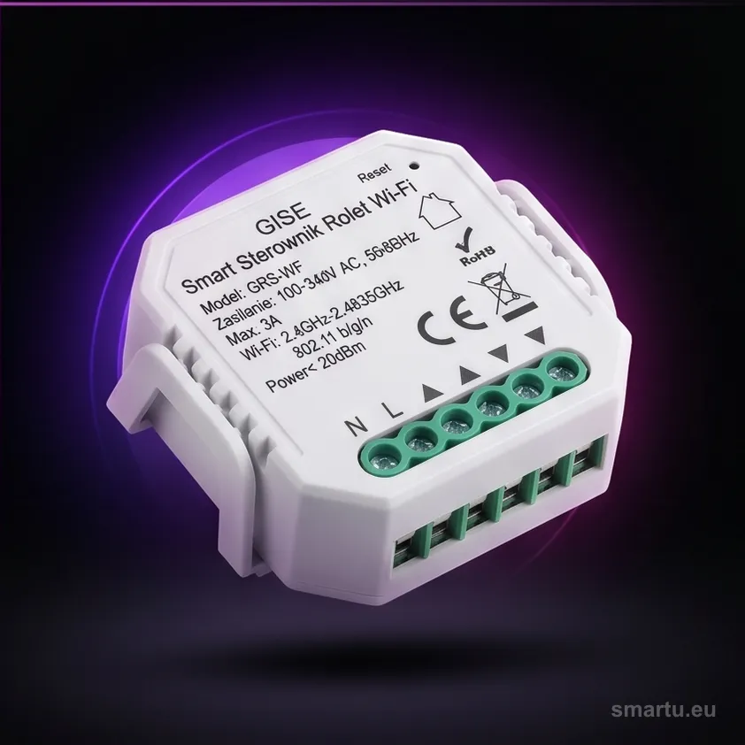 GISE Smart Sterownik roletowy WiFi GEN 2 | Tuya | GRS-WF, ujęcie 1