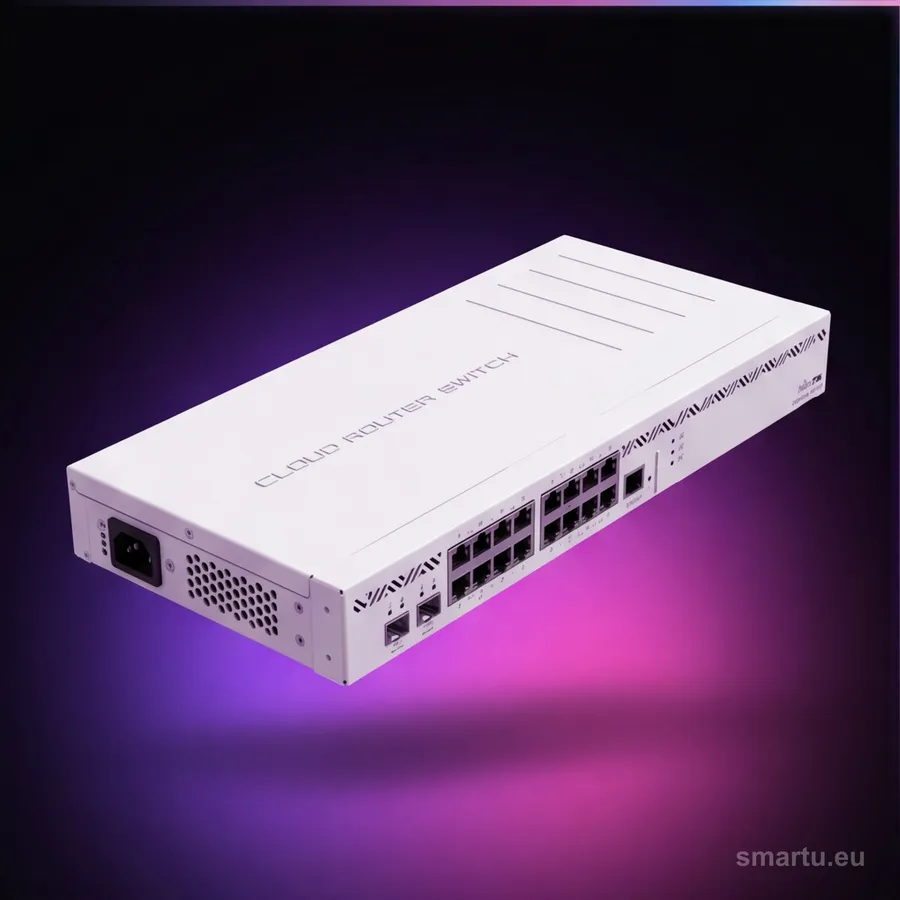 MikroTik CCR2004-16G-2S+ Cloud Core Router 16x Gigabit 2x SFP+ 4-core ARM 4GB DDR4 RouterOS MikroTik CCR2004-16G-2S+ Cloud Core Router 16x Gigabit 2x SFP+ 4-core ARM 4GB DDR4 RouterOS