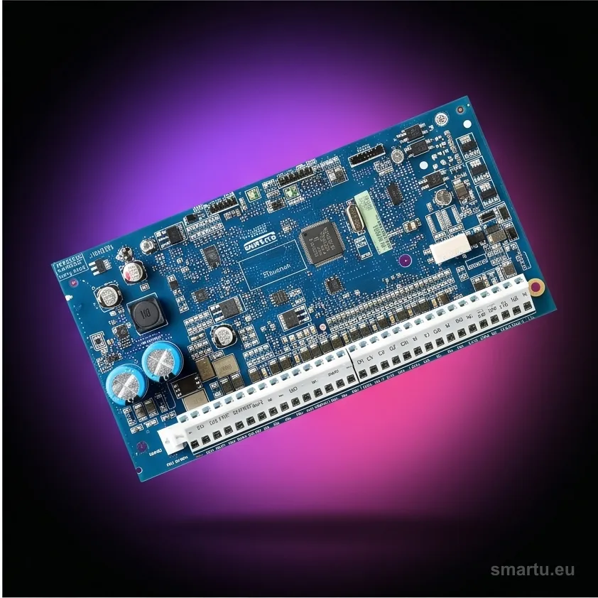DSC HS2128PCBE centrala alarmowa PowerSeries Neo płyta główna widok z przodu DSC HS2128PCBE centrala alarmowa PowerSeries Neo płyta główna widok z przodu