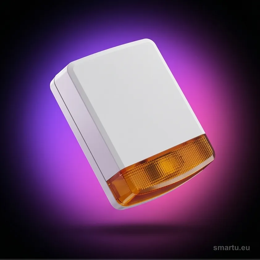 DSC PG8911A BATT bezprzewodowy zewnętrzny sygnalizator optyczno-akustyczny PowerG 868MHz bursztynowy DSC PG8911A BATT bezprzewodowy zewnętrzny sygnalizator optyczno-akustyczny PowerG 868MHz bursztynowy