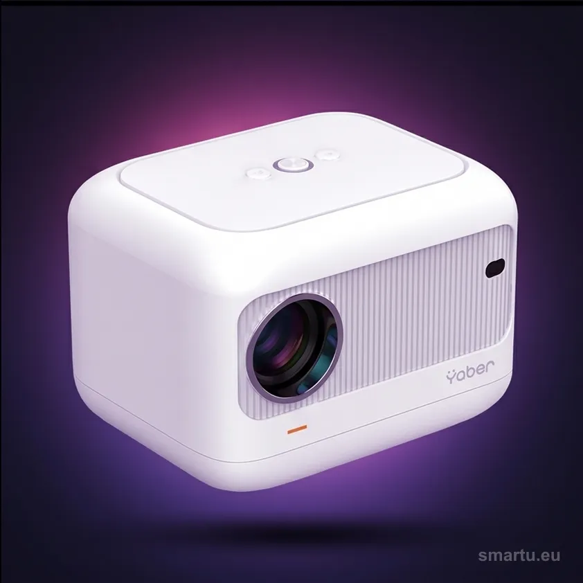 Yaber L1 mini projektor Android TV WiFi 6 Bluetooth 5.2 720p do 150 cali autofocus Yaber L1 mini projektor Android TV WiFi 6 Bluetooth 5.2 720p do 150 cali autofocus