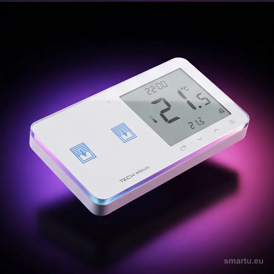 Tech Sterowniki WZR-02ML przewodowy regulator pokojowy z włącznikiem rolet biały Sinum 230V - zdjęcie główne | smartu.eu Tech Sterowniki WZR-02ML przewodowy regulator pokojowy z włącznikiem rolet biały Sinum 230V - zdjęcie główne | smartu.eu
