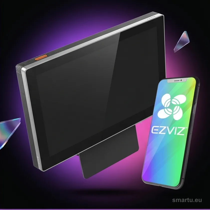 Monitor bezprzewodowy EZVIZ SD7, dotykowy ekran 7 cali, bateria 4600 mAh, WiFi, do kamer i wideodomofonu, ujęcie 1