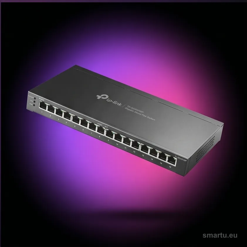 SWITCH TP-LINK TL-SG2016P (8xPoE+) SWITCH TP-LINK TL-SG2016P (8xPoE+)