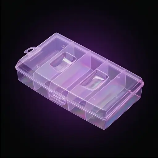 Organizer KNU20 198x117x45mm, transparentna skrzynka z polipropylenu, do przechowywania komponentów, śrub, narzędzi, części - galeria 1 | smartu.eu Organizer KNU20 198x117x45mm, transparentna skrzynka z polipropylenu, do przechowywania komponentów, śrub, narzędzi, części - galeria 1 | smartu.eu