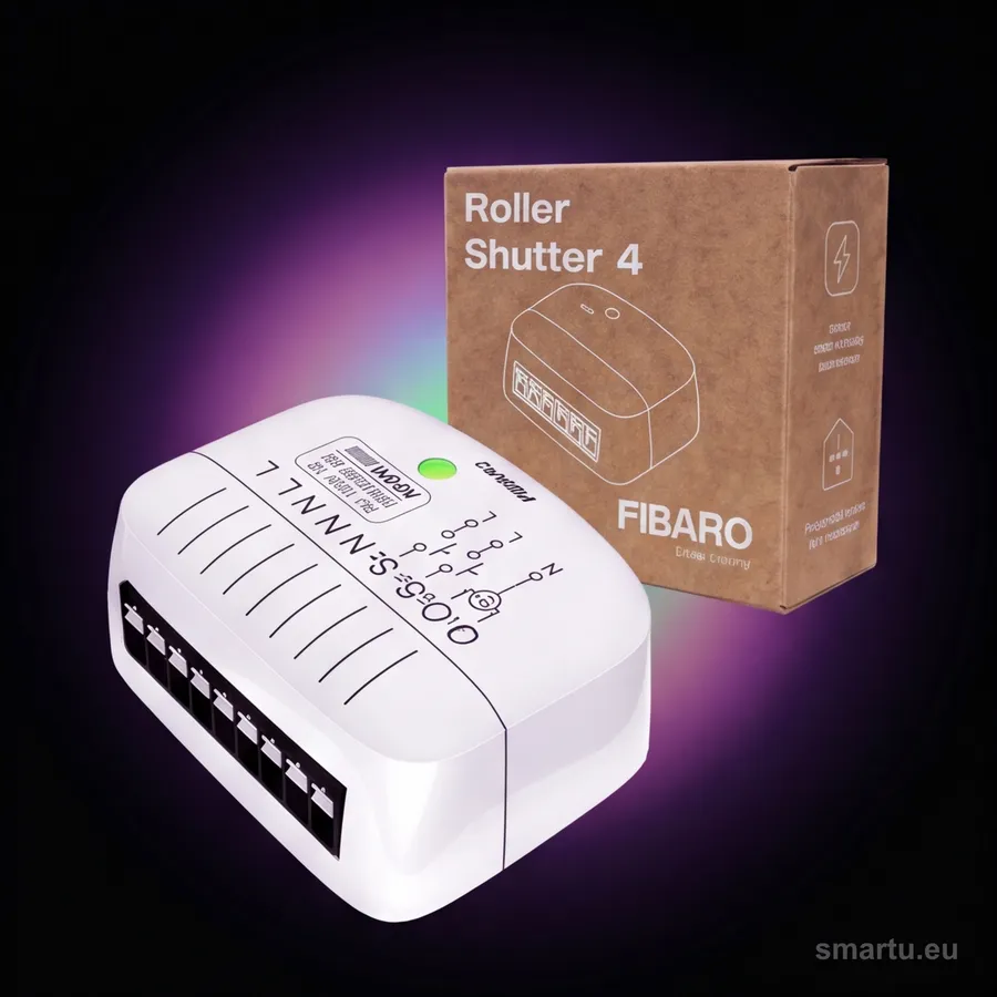 Moduł FIBARO Roller Shutter 4 FGR-224 do rolet Moduł FIBARO Roller Shutter 4 FGR-224 do rolet