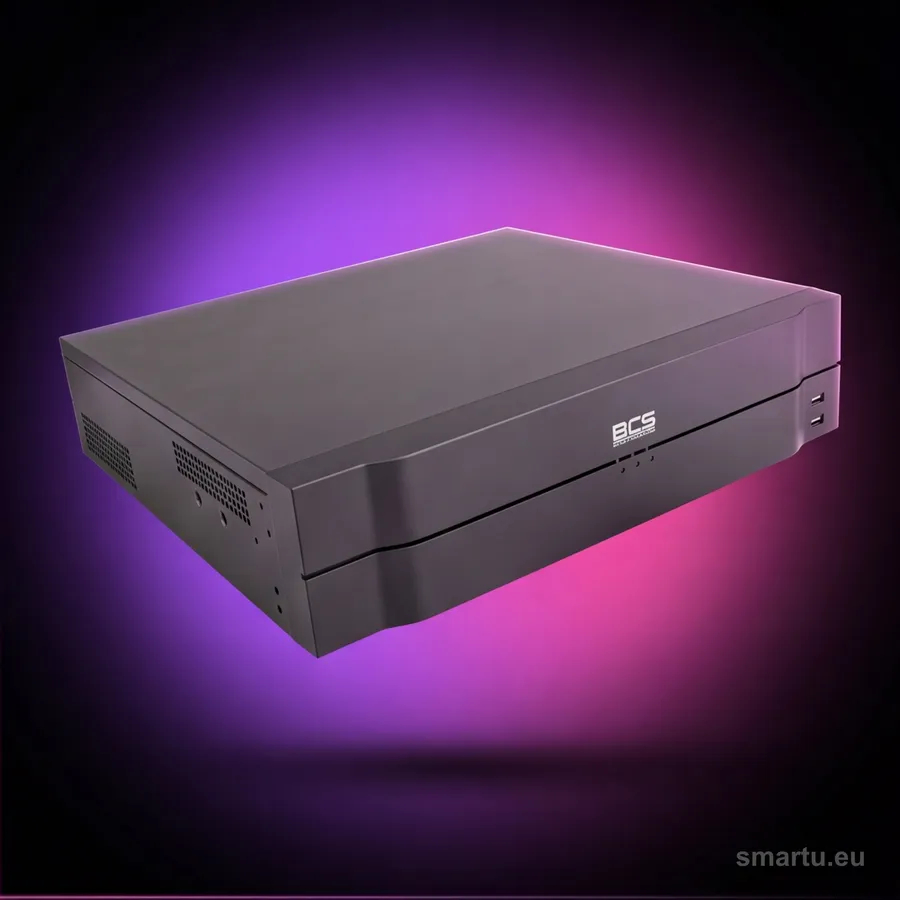 BCS LINE BCS-L-NVR6408R-A-4K-Ai2 rejestrator IP 64 kanały 32Mpx 8xHDD RAID AI detekcja twarzy