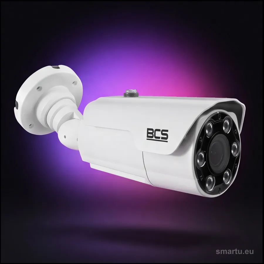 BCS FLEX BCS-F-TIP48VSR4 kamera IP tubowa 8Mpx 4K motozoom IR AI outdoor PoE