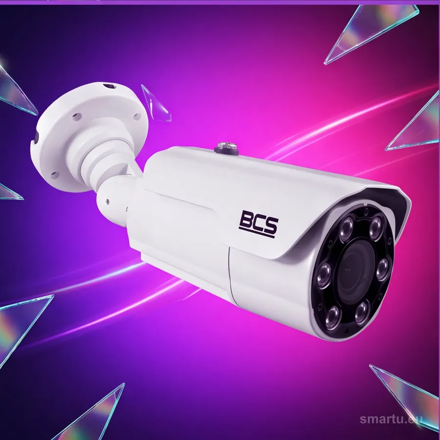 BCS FLEX BCS-F-TIP45VSR4 kamera IP tuba 5MP motozoom 2.7-13.5mm IR 40m WDR PoE BCS FLEX BCS-F-TIP45VSR4 kamera IP tuba 5MP motozoom 2.7-13.5mm IR 40m WDR PoE