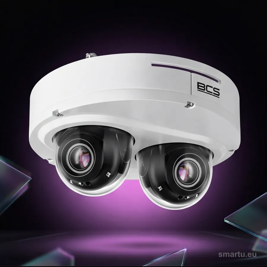 BCS FLEX BCS-F-DIP2x5VSR2 kamera IP dwuprzetwornikowa 2x5Mpx WDR 120dB SkyLight motorized zoom panoramiczna