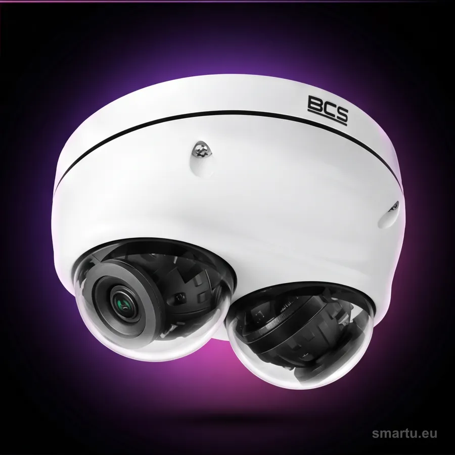 BCS FLEX BCS-F-DIP2x5FSR2-Ai2 kamera IP panoramiczna dual sensor 5Mpx 2×2.8mm IR 20m AI