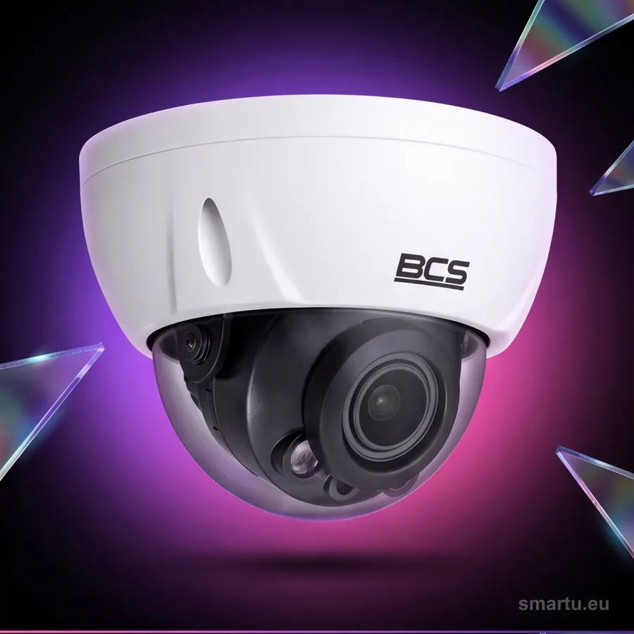 BCS LINE BCS-L-DIP45VSR4-Ai1(2) kamera kopułkowa IP 5 Mpx motozoom 2.7-13.5 mm IR 40 m AI detekcja BCS LINE BCS-L-DIP45VSR4-Ai1(2) kamera kopułkowa IP 5 Mpx motozoom 2.7-13.5 mm IR 40 m AI detekcja