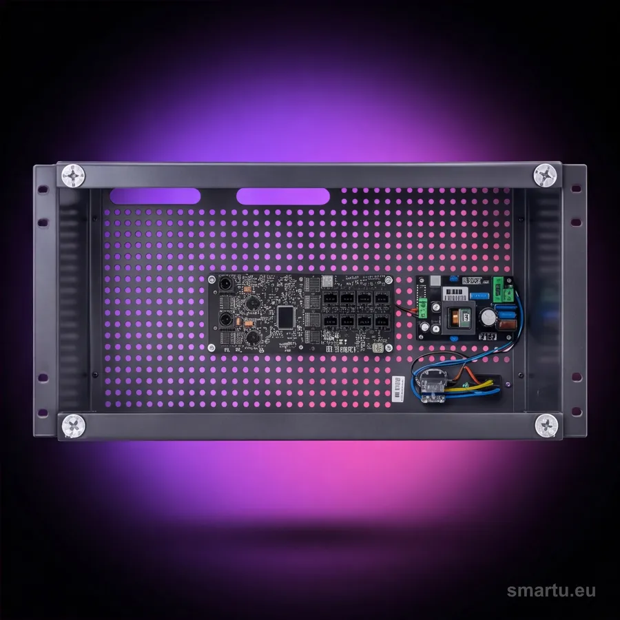 Zestaw do zasilania kamer IP BCS POWER BCS-IP8Gb/RACK5U Zestaw do zasilania kamer IP BCS POWER BCS-IP8Gb/RACK5U
