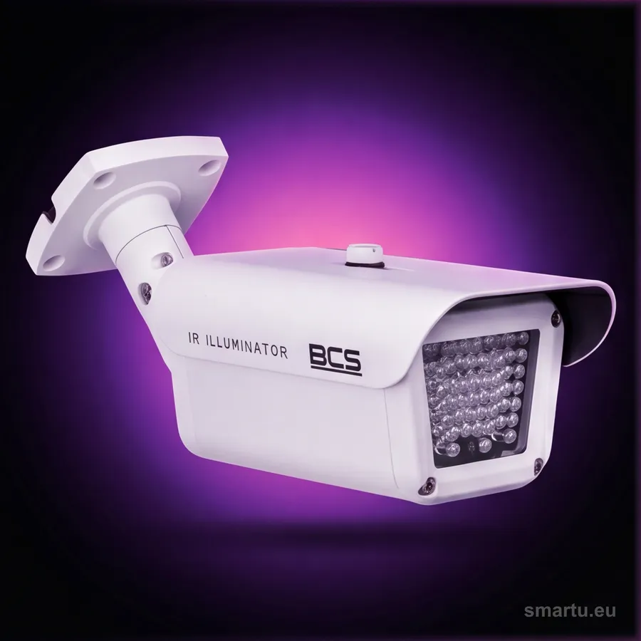 Oświetlacz podczerwieni BCS-IR55X60-B, zasięg 55 m, kąt 60°, IP66, doświetlenie IR do kamer CCTV