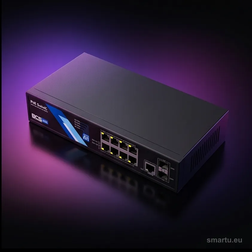 Switch PoE BCS BASIC BCS-B-SP08G-2SFP-M Switch PoE BCS BASIC BCS-B-SP08G-2SFP-M