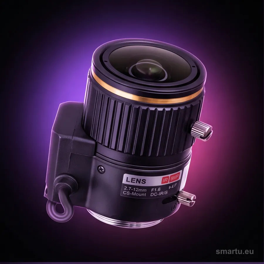 Obiektyw BCS LINE BCS-27126MIR 2,7-12 mm do 6 Mpx, F1.6, mocowanie CS, auto iris, korekcja IR