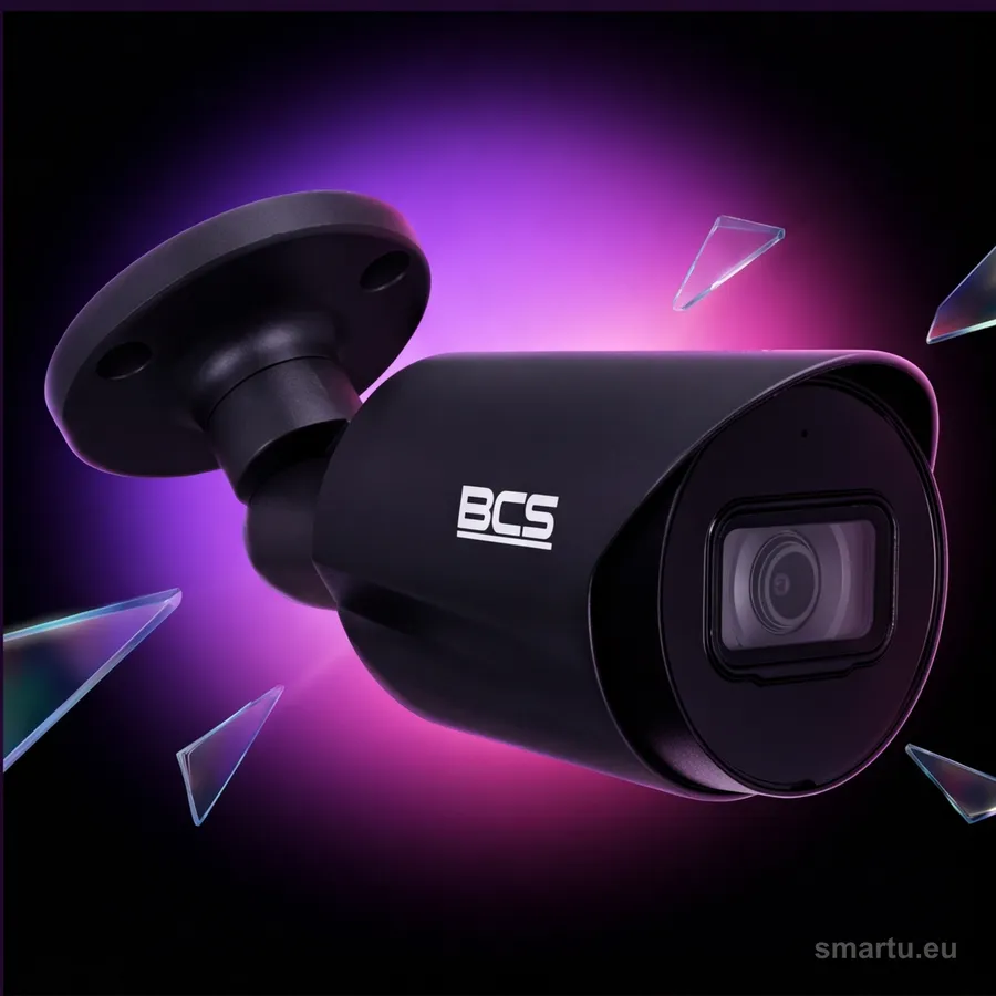 Kamera BCS-TA18FWR3-G(2) tubowa 4w1 8 Mpx, 2.8mm, IR 30m, mikrofon, IP67, grafitowa