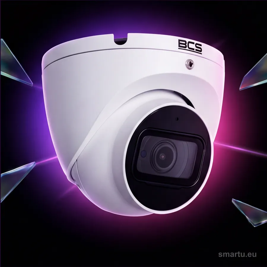 Kopułkowa kamera BCS-EA18FWR3 biała 8 Mpx typu eyeball Kopułkowa kamera BCS-EA18FWR3 biała 8 Mpx typu eyeball