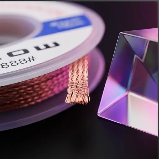 Plecionka do odsysania cyny 1.5mm x 1.5m – precyzyjne usuwanie z PCB - galeria 2 | smartu.eu Plecionka do odsysania cyny 1.5mm x 1.5m – precyzyjne usuwanie z PCB - galeria 2 | smartu.eu