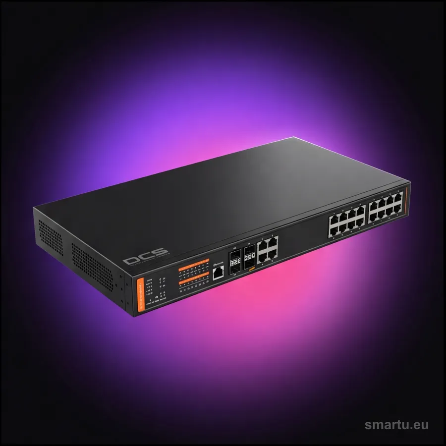 Switch PoE BCS UNIVERSAL BCS-SP16G04G-4SFP-M Switch PoE BCS UNIVERSAL BCS-SP16G04G-4SFP-M