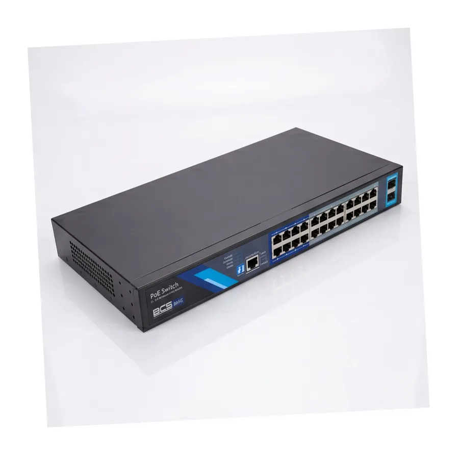 Switch PoE BCS BASIC BCS-B-SP24G-2SFP-M Switch PoE BCS BASIC BCS-B-SP24G-2SFP-M