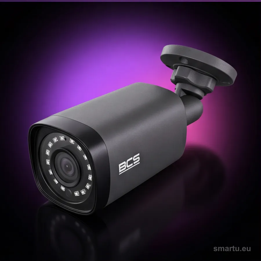 BCS Point BCS-P-TIP55FSR8-Ai2-G kamera tubowa IP 5Mpx IR 80m WDR 120dB AI detekcja obiektów PoE