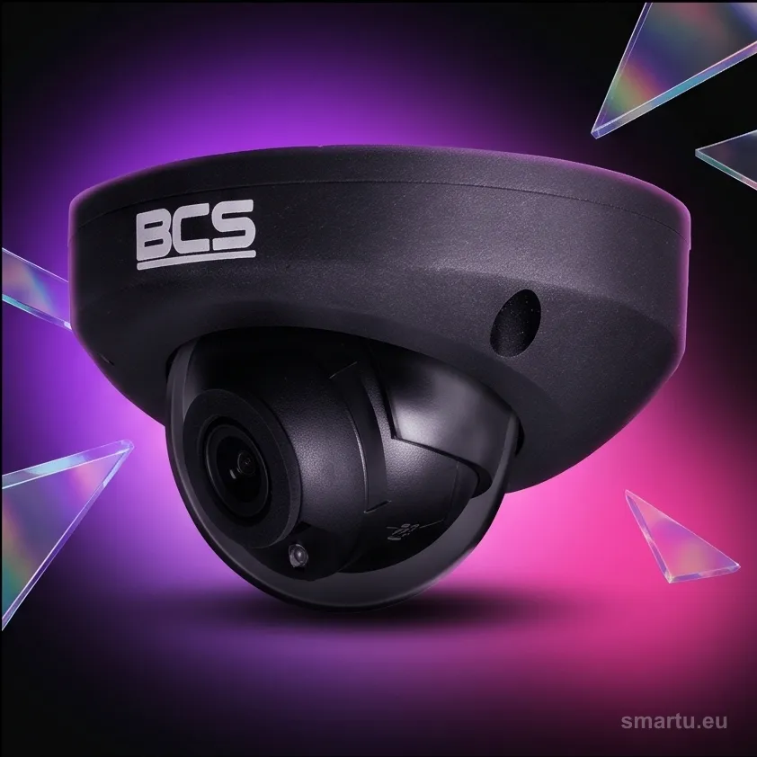 BCS Point BCS-P-DMIP24FSR3-Ai2-G kamera IP kopułka 4 Mpx Starlight IR 30m WDR 120dB AI detekcja