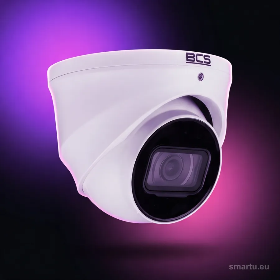 BCS LINE BCS-L-EIP28FSR5-Ai2 kamera IP kopułkowa 8Mpx 4K 2.8mm IR 50m WDR 120dB analityka AI SMD