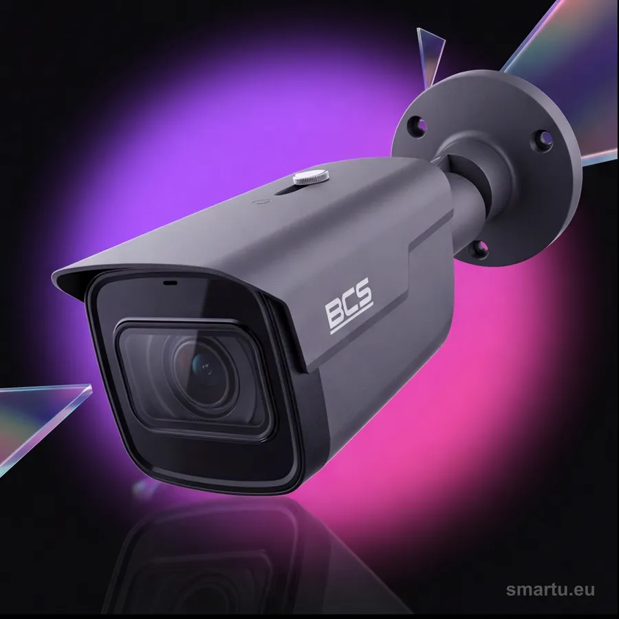 BCS LINE BCS-L-TIP58VSR6-Ai1-G(2) kamera IP tubowa 8Mpx 4K motozoom 2.7-12mm IR 60m AI WDR 120dB