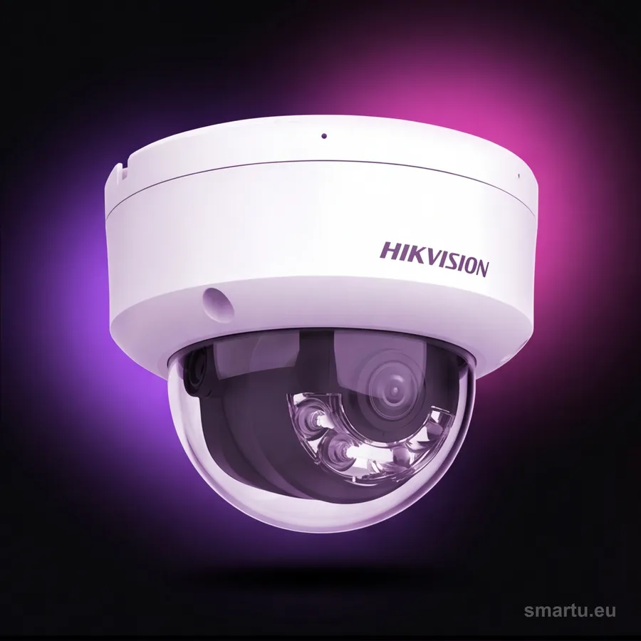 Hikvision DS-2CD2163G2-LIS2U 4mm kamera IP kopułkowa 6Mpx AcuSense Smart Hybrid Light kolorowy obraz nocą