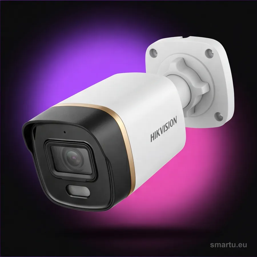 Kamera tubowa Hikvision ColorVu DS-2CE10DF3T-LFS nocą w kolorze Kamera tubowa Hikvision ColorVu DS-2CE10DF3T-LFS nocą w kolorze