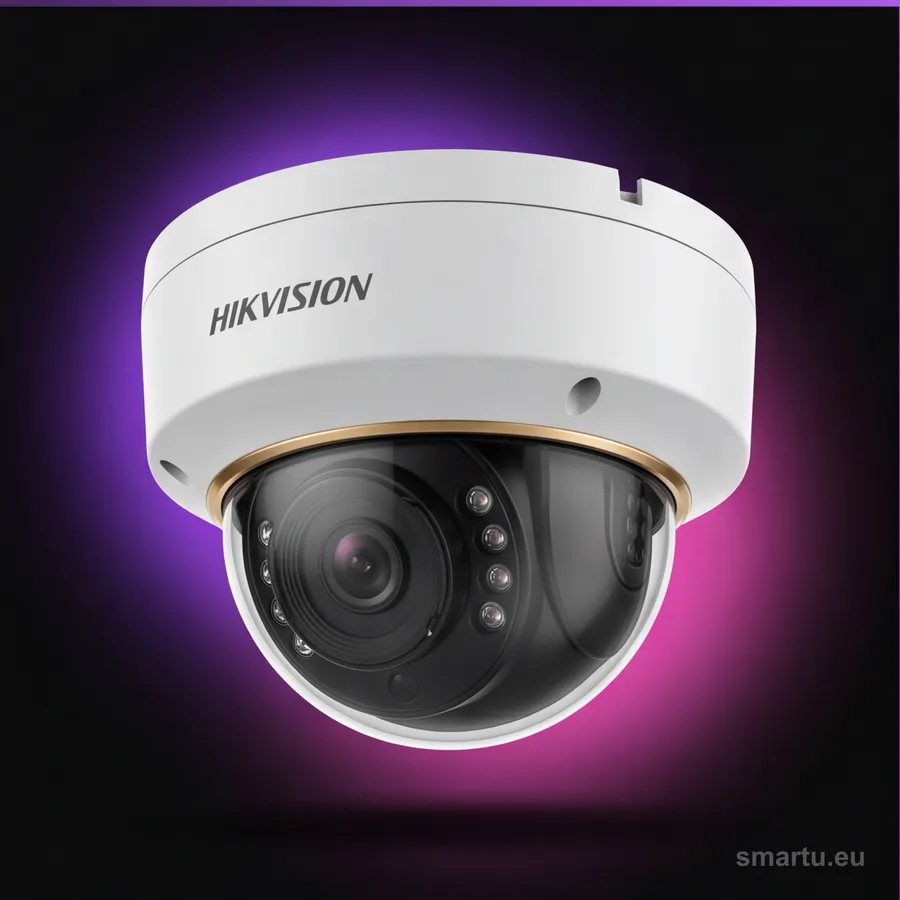 Kamera kopułowa Hikvision ColorVu DS-2CE70DF3T-LMFS nocą w kolorze Kamera kopułowa Hikvision ColorVu DS-2CE70DF3T-LMFS nocą w kolorze