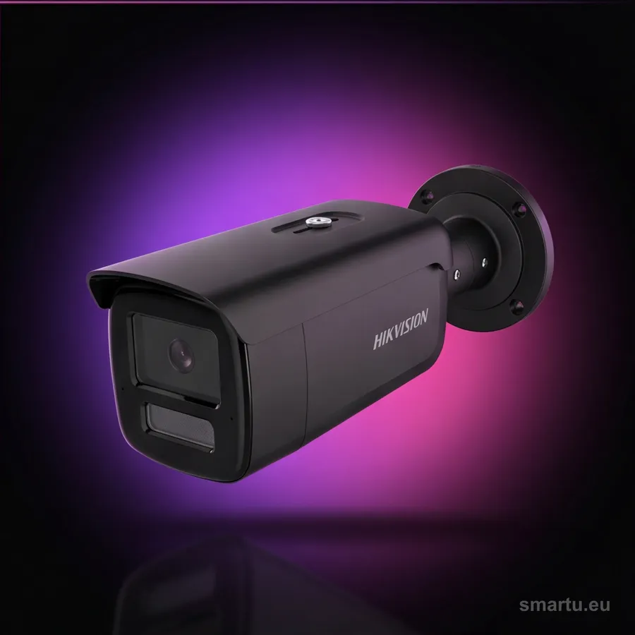 Hikvision DS-2CD2T23G2-4LI 2MP AcuSense Smart Hybrid Light kamera IP tubowa 4mm IP67 IK10 PoE