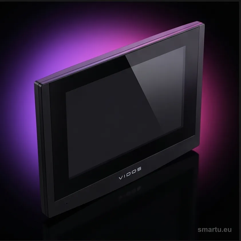 Monitor wideodomofonu VIDOS 2IP M200B-X czarny 7 cali dotykowy na ścianie Monitor wideodomofonu VIDOS 2IP M200B-X czarny 7 cali dotykowy na ścianie