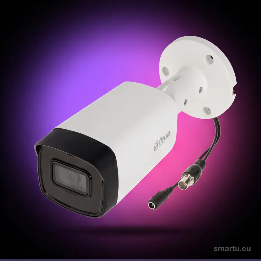 Kamera 4w1 Dahua HAC-HFW1200TH-I8-A 2MP, IR 80 m, mikrofon, IP67, obiektyw 3,6 mm
