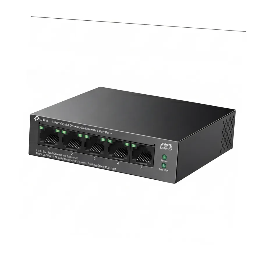 SWITCH TP-LINK LS105GP SWITCH TP-LINK LS105GP